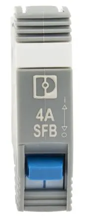 Produktfoto 1 von Phoenix Contact CB TM1 4A SFB P Thermischer Schutzschalter, 1-polig, TRABTECH Basis, 4A, Thermomagnetisch