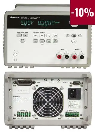 Produktfoto 1 von Keysight Technologies Digital 2 Digital 20V IEC 320 Labornetzgerät 5 A 40 W, ISO-kalibriert