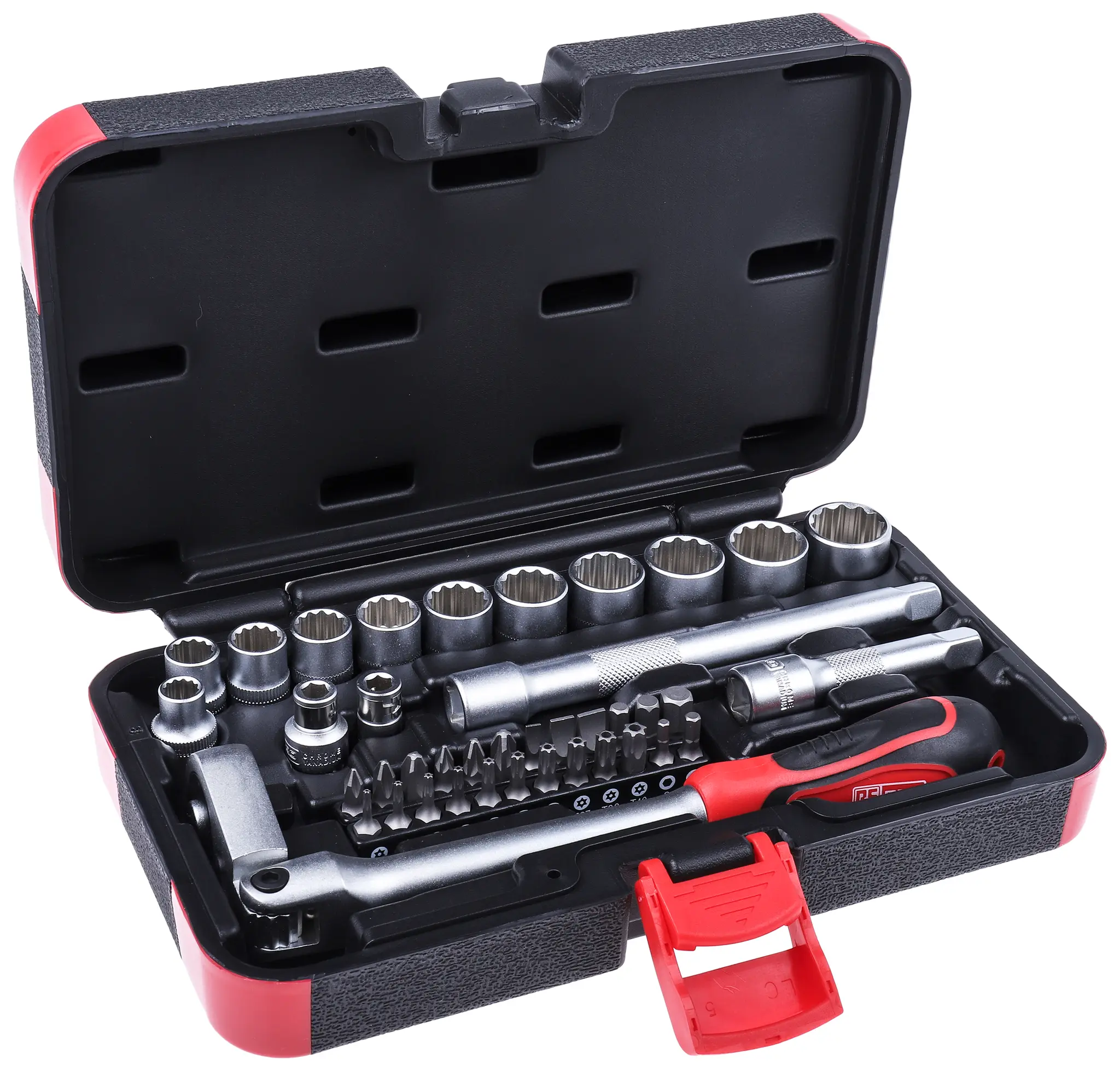 Produktfoto 1 von RS PRO 3/8 in Vierkant Standard 40-teilig
