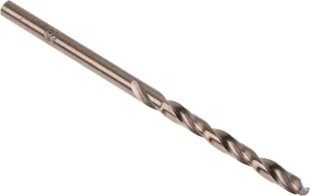 Produktfoto 1 von RS PRO Bohrer Kobalt-HSS 61mm 3 mm, 10 Stück
