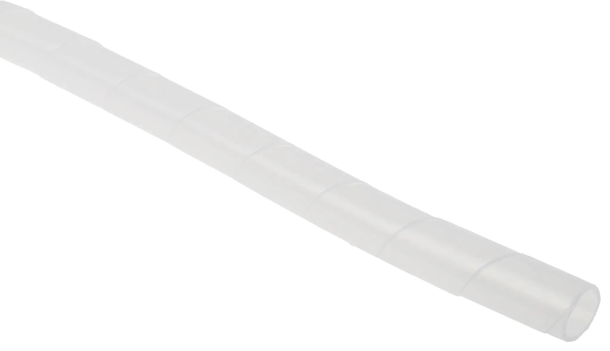 Produktfoto 1 von RS PRO KS1 Spiral-Kabelumwicklung / 12 mm Polyethylen Natur, für Kabel-Ø 9 mm bis 32 mm, Länge 3 m