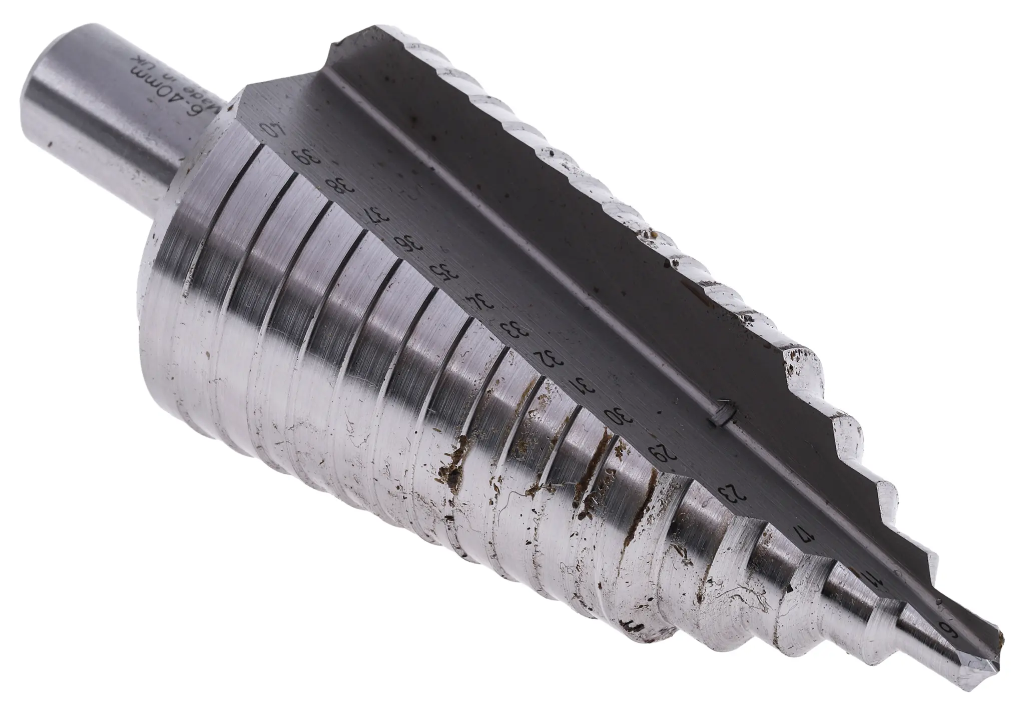 Produktfoto 1 von RS PRO HSS Stufenbohrer 15-stufig, 6mm → 40mm