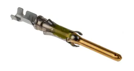 Produktfoto 1 von TE Connectivity 66103 Crimpbefestigung Rundsteckverbinderkontakt Stift Stecker Größe 16, 20AWG, 24 AWG