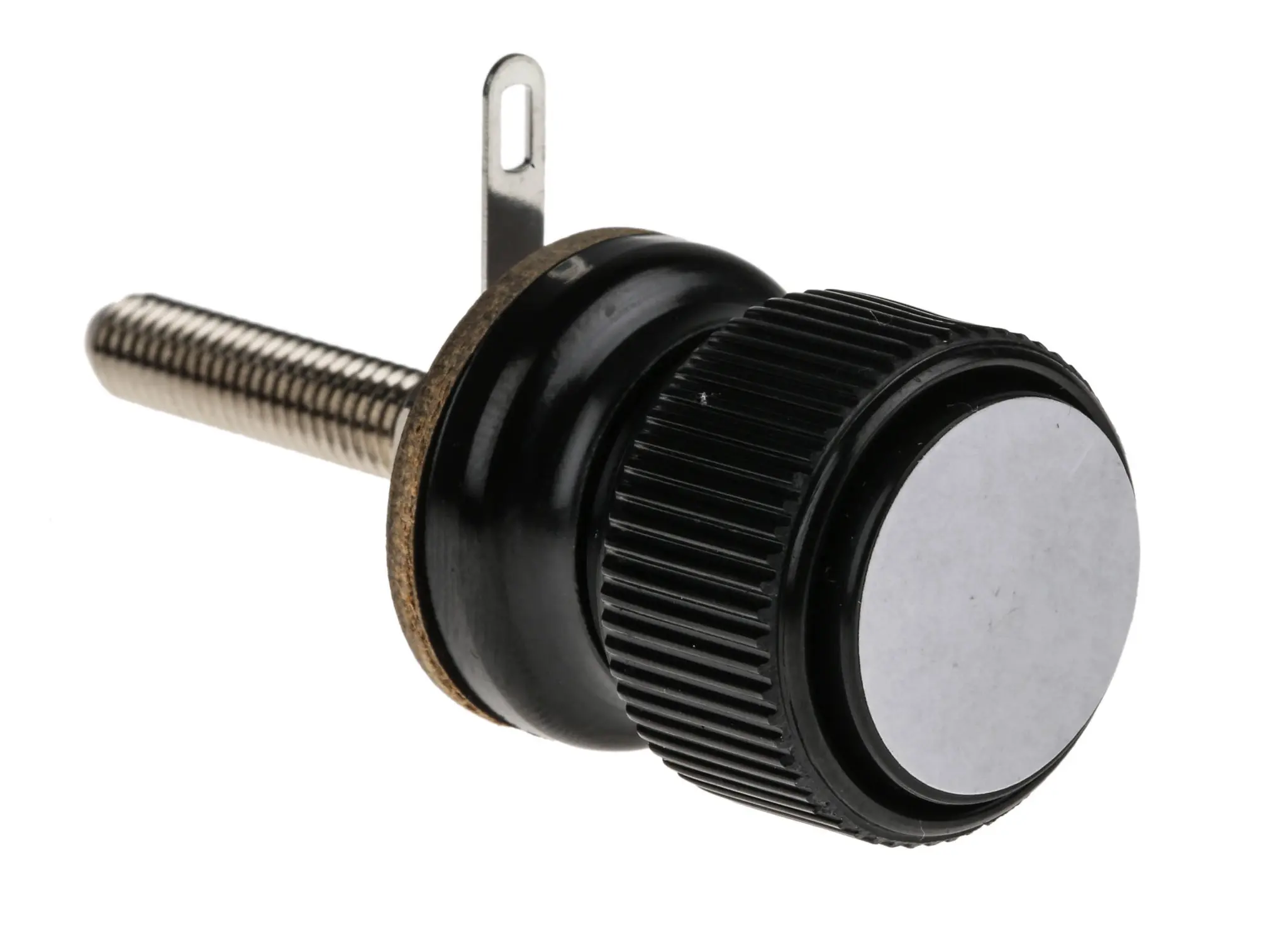 Produktfoto 1 von RS PRO Kontaktstift, Tenitbutyrat, Phenol Harz, Schwarz, 3 kV, M6 30A Isoliert