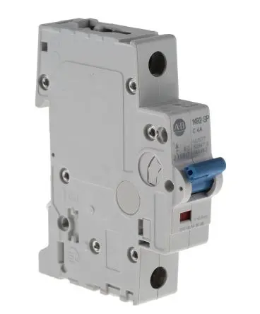 Produktfoto 1 von Allen Bradley 1492-SPM Miniaturüberlastschalter Typ C, Pol 1-polig 4A 277V ac, Abschaltvermögen 10 kA 48 V dc