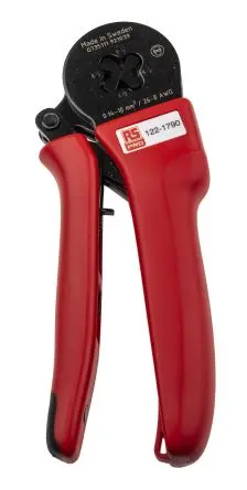 Produktfoto 1 von RS PRO 4300 Crimp-Werkzeug 0.14 To 10 mm² für Aderendhülsen, 176mm