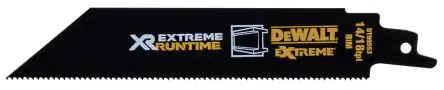 Produktfoto 1 von DeWALT Bimetall Metall Säbelsägeblatt / 18 TPI 203 mm 5