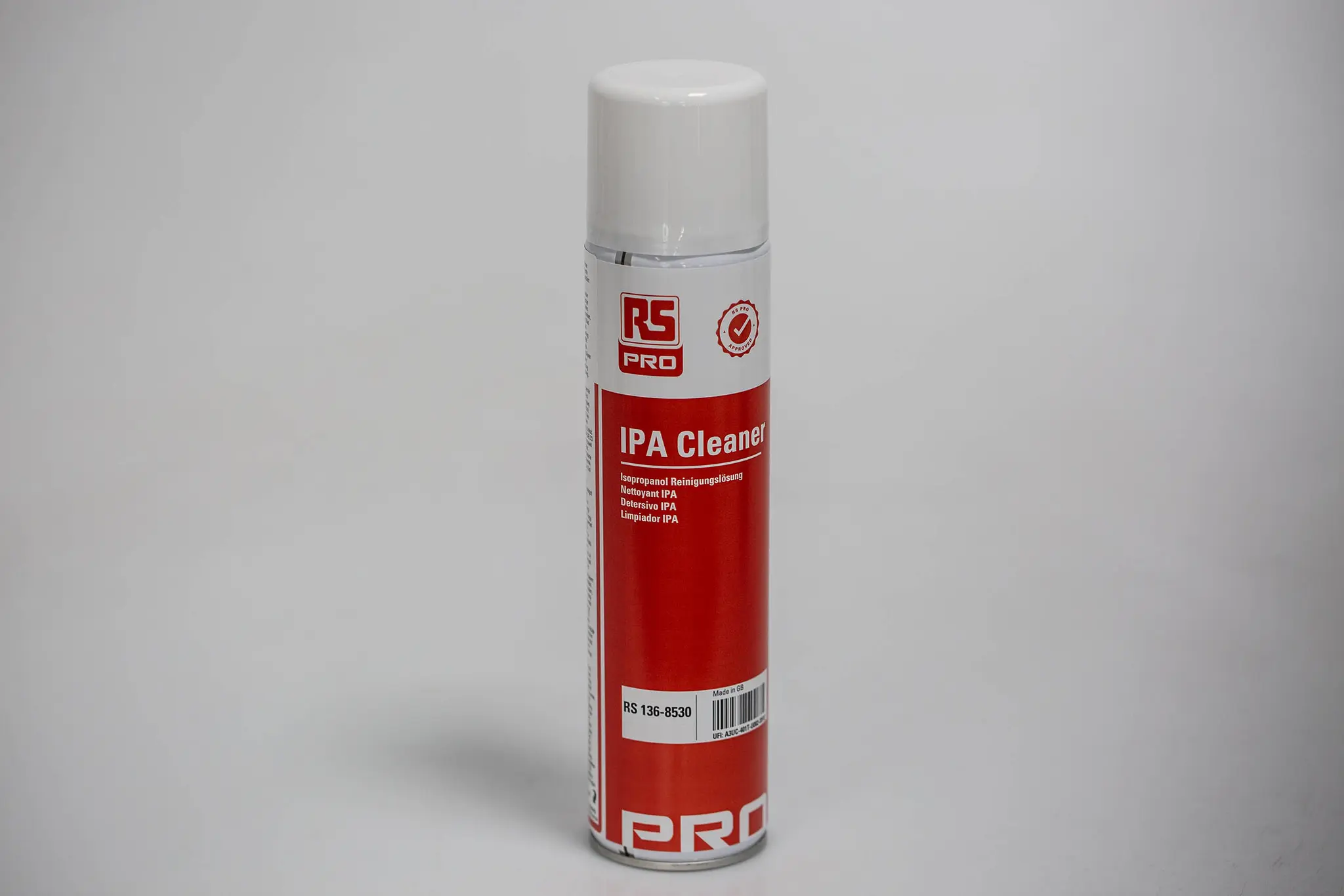 RS PRO, Typ Reiniger für Elektronik Isopropylalkohol für Allgemeine Reinigung, Elektronik, Zerstäuber, 400 ml