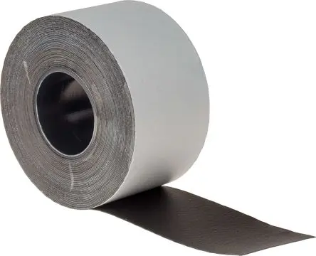 Produktfoto 1 von RS PRO Polyisobutylen Klebeband, selbstverschweissend, Schwarz, Stärke 0.5 mm, 50mm x 10 m