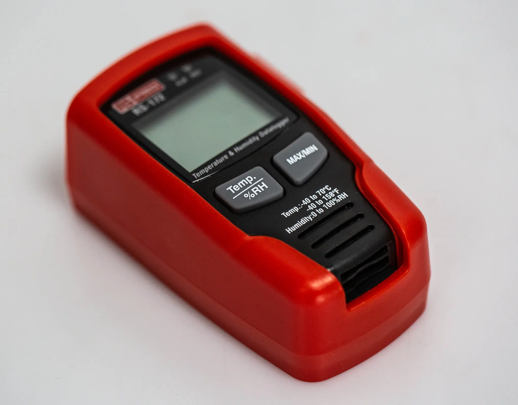 Produktfoto 1 von RS PRO Feuchtigkeit, Temperatur Datenlogger / 100%RH