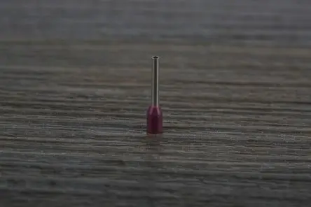 Produktfoto 1 von RS PRO Aderendhülsen-Crimp, Stift ø 1.1 mm, Violett, Nylon, 8 mm, 12.4mm, Isoliert, 24 AWG max.