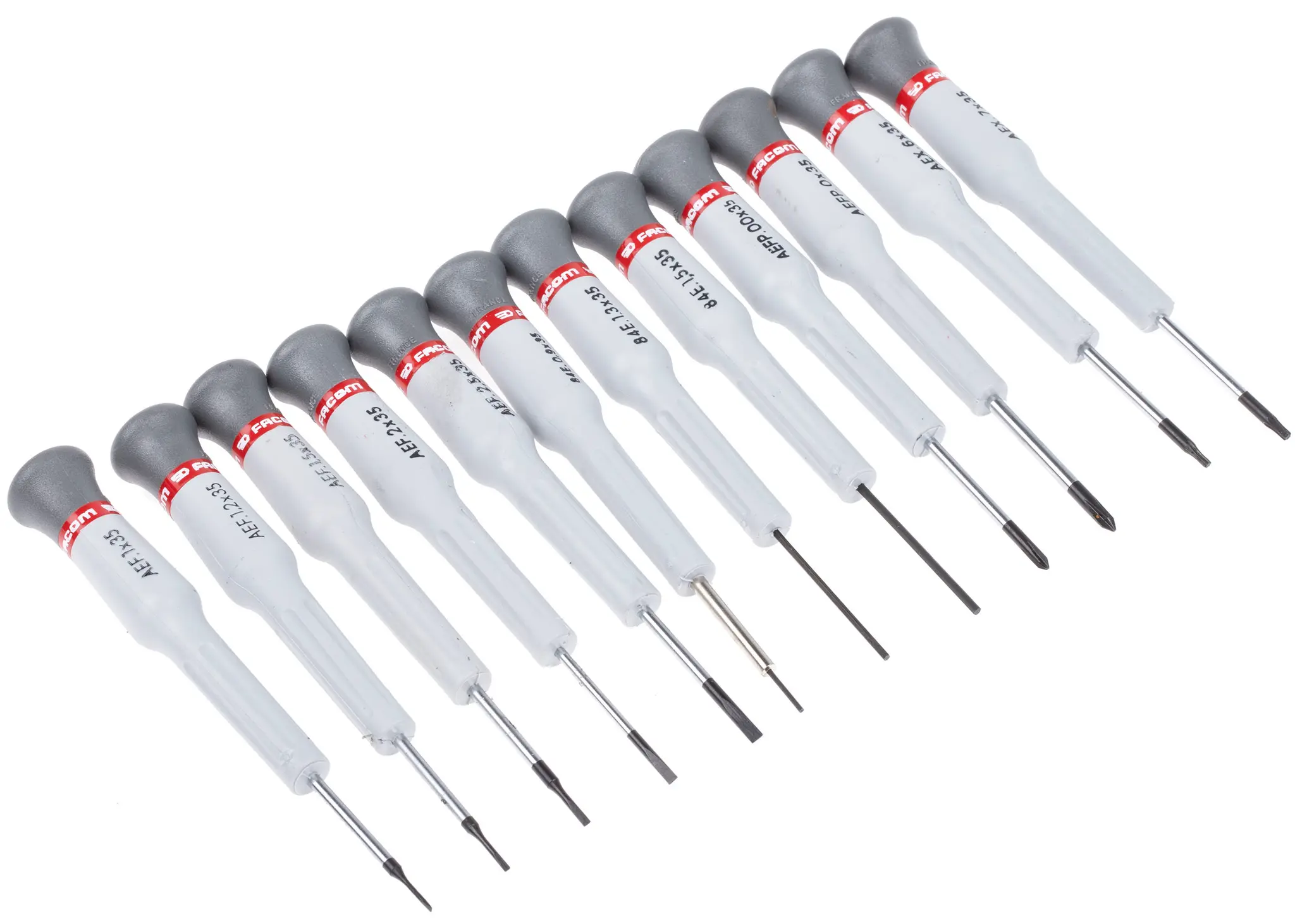 Produktfoto 1 von Facom Elektronik Werkzeugsatz, Tasche 12-teilig