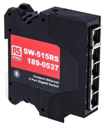 Produktfoto 1 von RS PRO Ethernet-Switch 5-Port Unmanaged 1000Mbit/s