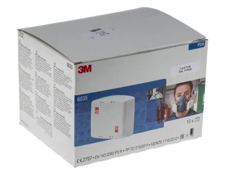 3M Staub Filter für Atemschutzmaske 3M Serie 6000, 3M Atemschutzmaske Serie 7000