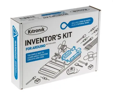 Produktfoto 1 von Kitronik Entwicklungskit Erfinder-Kit für Arduino Arduino-kompatibles Kit