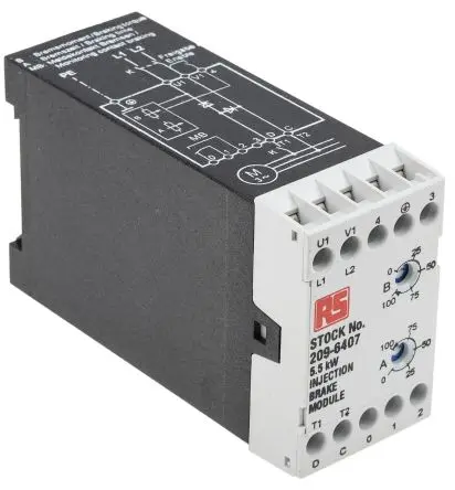 RS PRO Motor-Bremsmodul Starter inkludiert, 3-phasig, 5.5 kW, 380V ac, 415 V ac Bremsdrehmoment