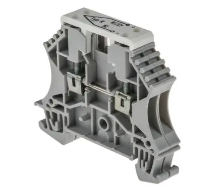 Produktfoto 1 von Allen Bradley 1492 Kunststoff Schraubanschlussklemme 10A Grau 3-polig Schraubkäfig 12AWG, 22 AWG