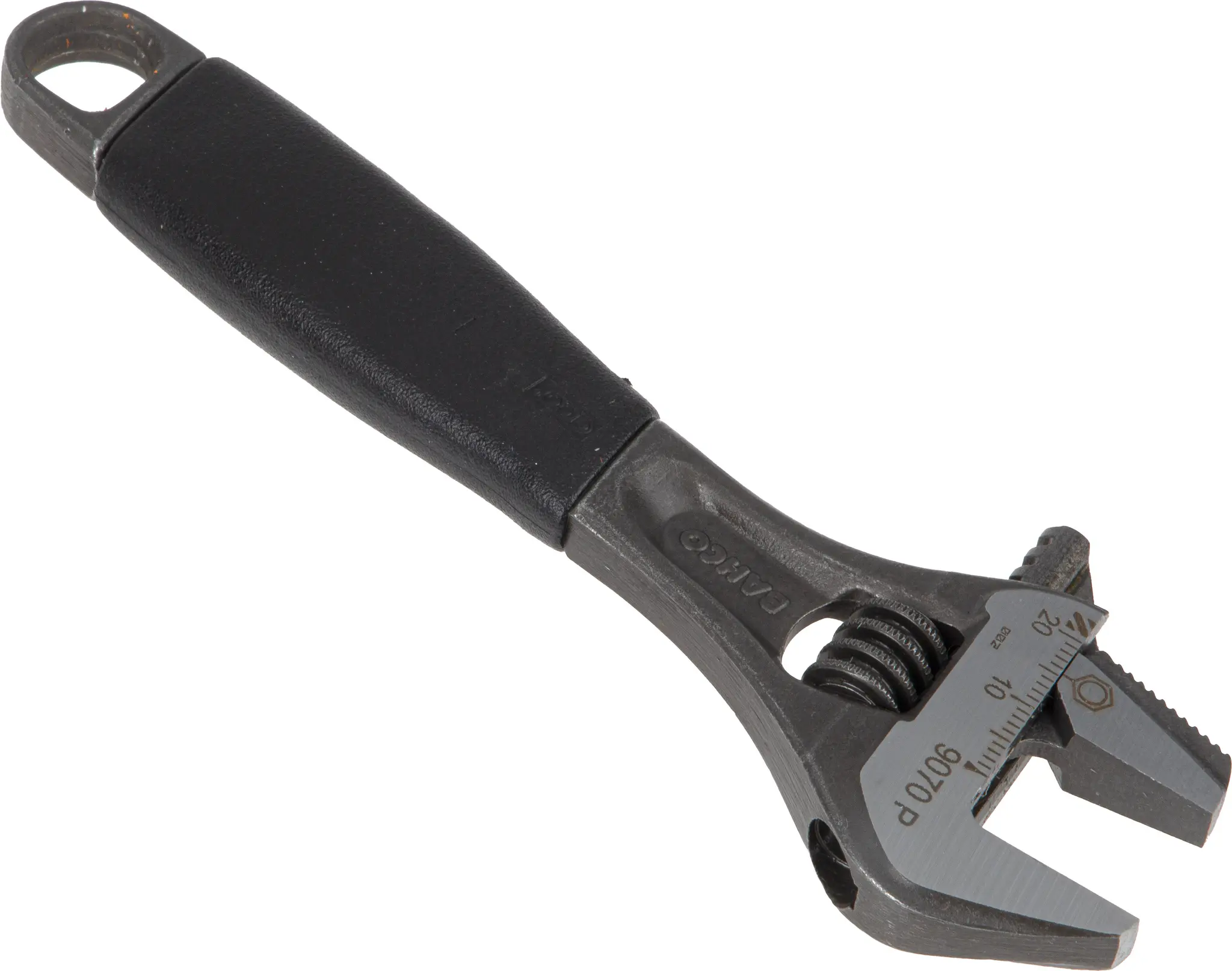 Produktfoto 1 von Bahco Schraubenschlüssel Rollgabelschlüssel Nicht parkend, Kunststoff Griff, Backenweite 21 mm, / Länge 158 mm