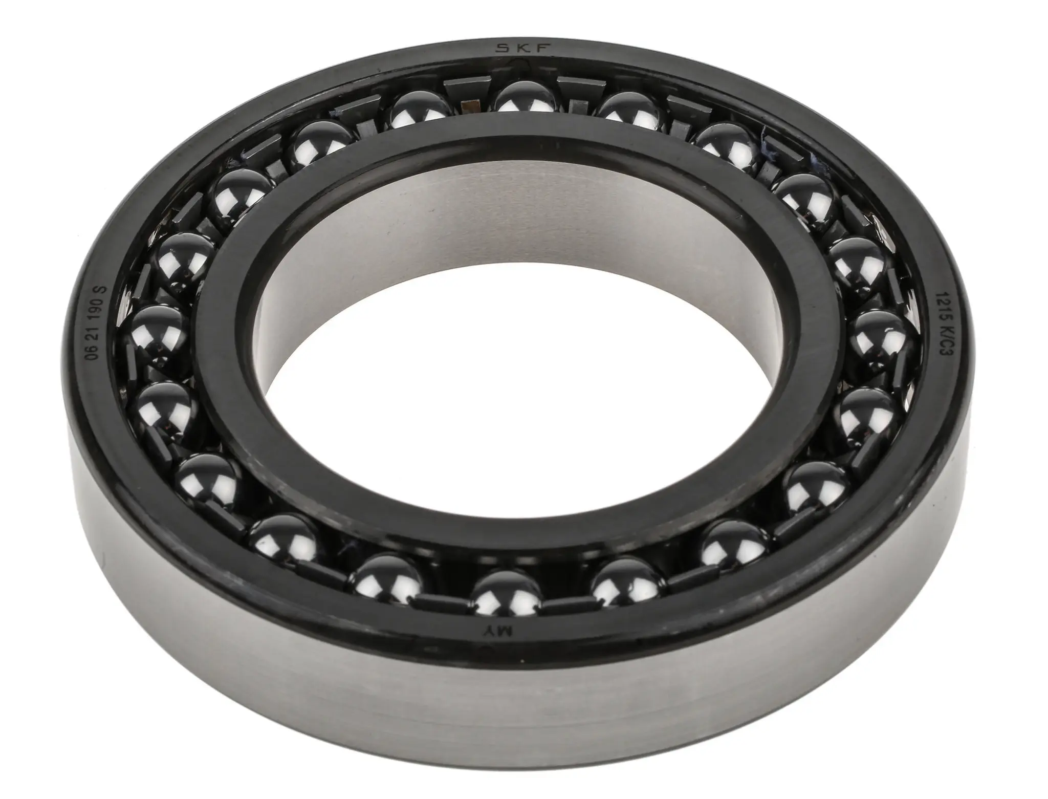 Produktfoto 1 von SKF 2-reihig Kugellager, Innen-Ø 75 mm / Außen-Ø 130 mm Außen-ø , Breite 25 mm