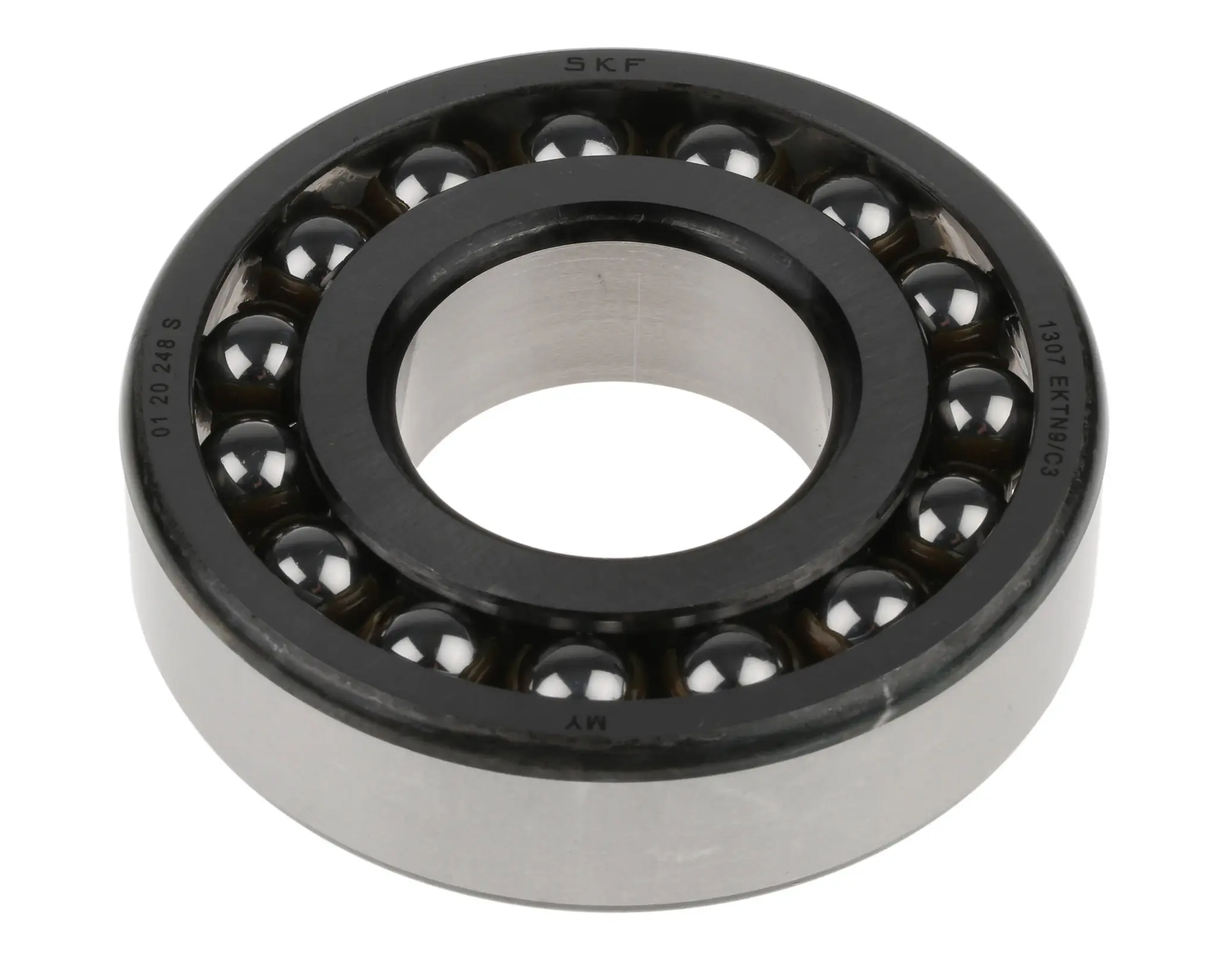 Produktfoto 1 von SKF 2-reihig Kugellager, Innen-Ø 35 mm / Außen-Ø 80 mm Außen-ø , Breite 21 mm