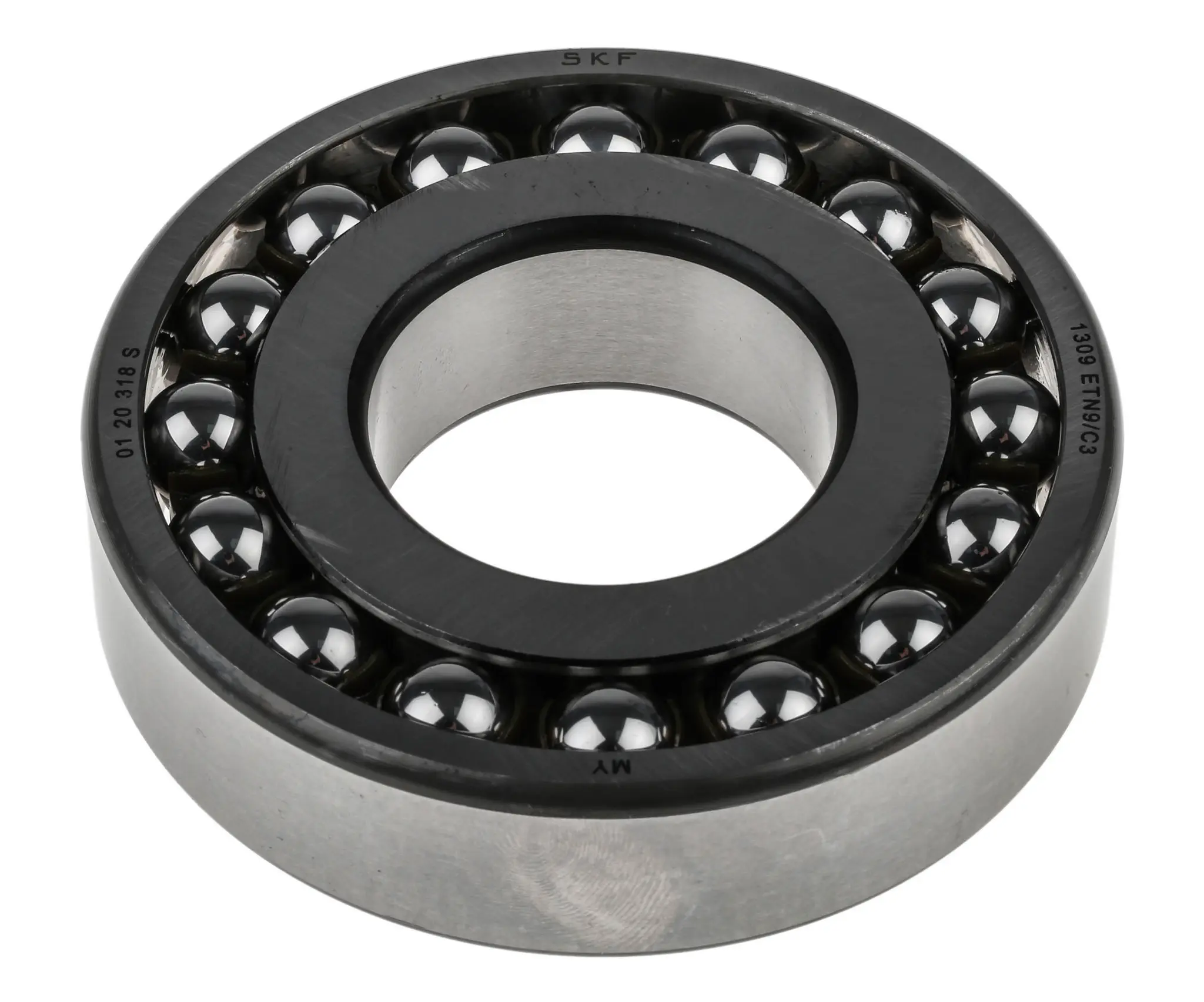 Produktfoto 1 von SKF 2-reihig Kugellager, Innen-Ø 45 mm / Außen-Ø 100 mm Außen-ø , Breite 25 mm