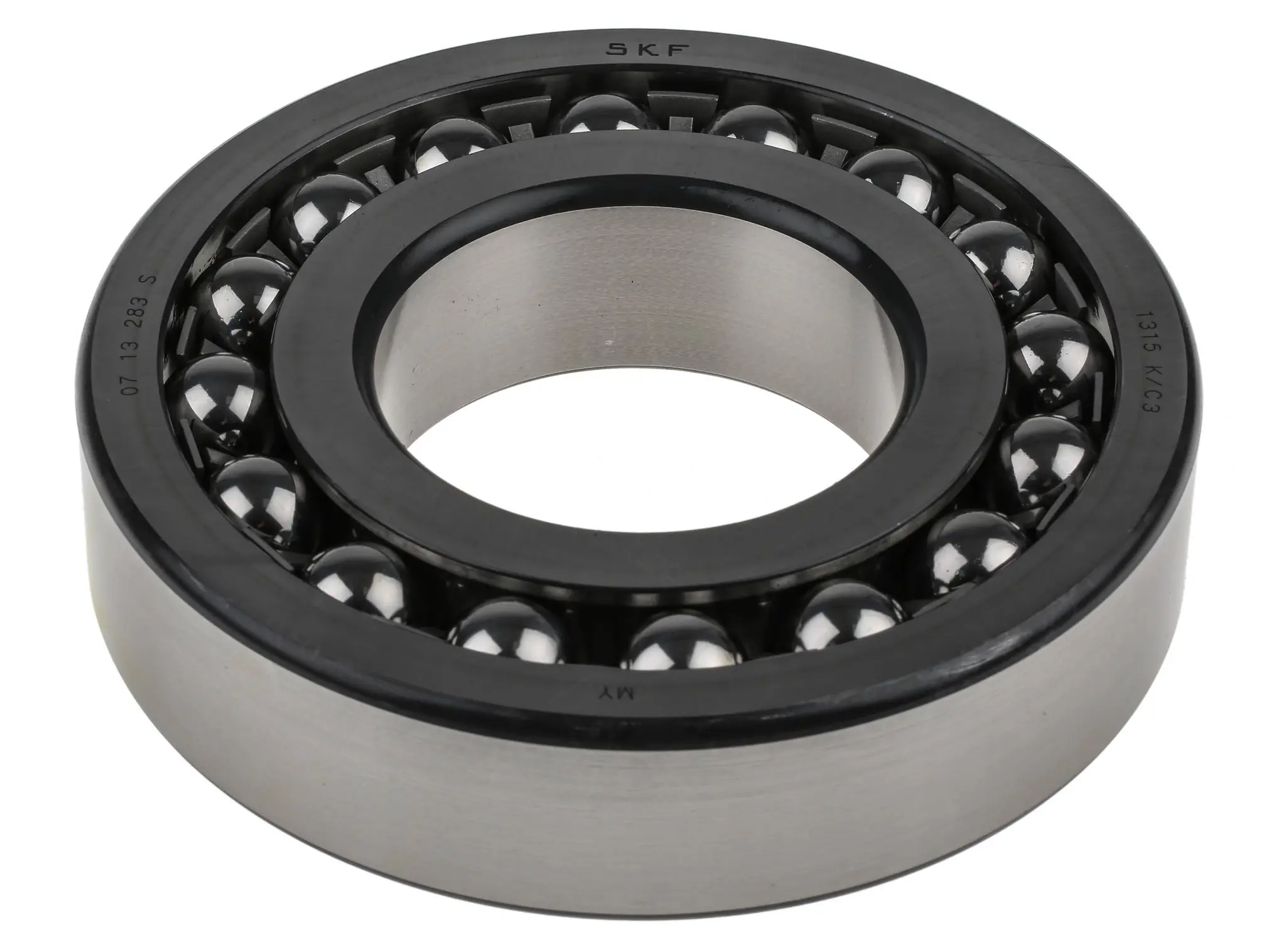 Produktfoto 1 von SKF 2-reihig Kugellager, Innen-Ø 75 mm / Außen-Ø 160 mm Außen-ø , Breite 37 mm
