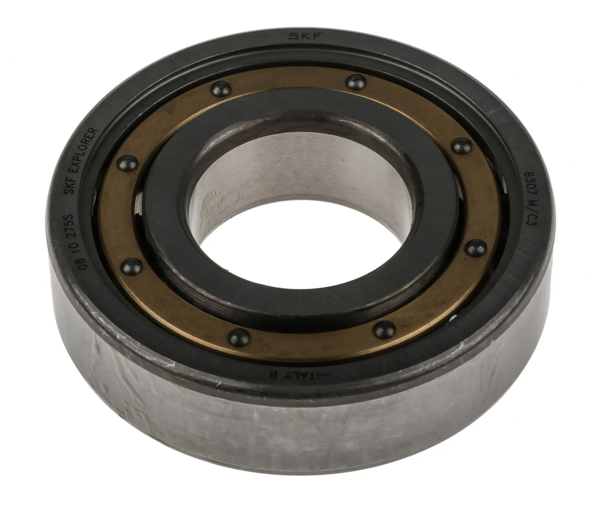 SKF 1-reihig Kugellager, Innen-Ø 35 mm / Außen-Ø 80 mm Außen-ø , Breite 21 mm