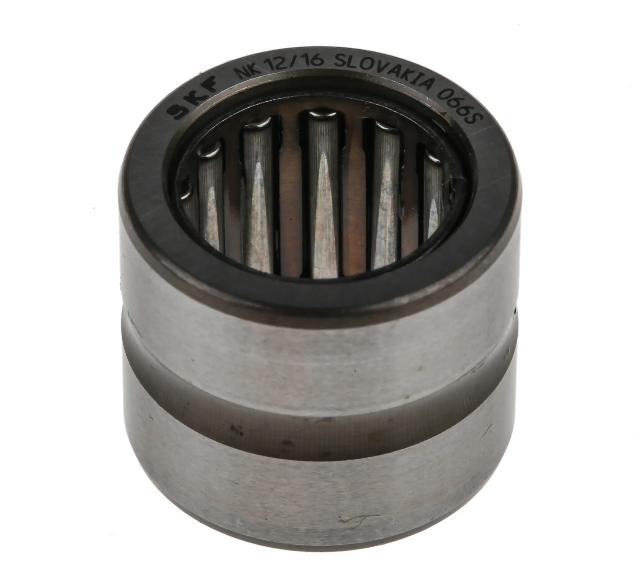 Produktfoto 1 von SKF Rollenlager 1-reihig Nadel Stahl 9.13 kN NK 12/16 / Außen-Ø 19 mm Außen-ø  12 kN 30000rpm, Innen-Ø 12 mm, Breite 16