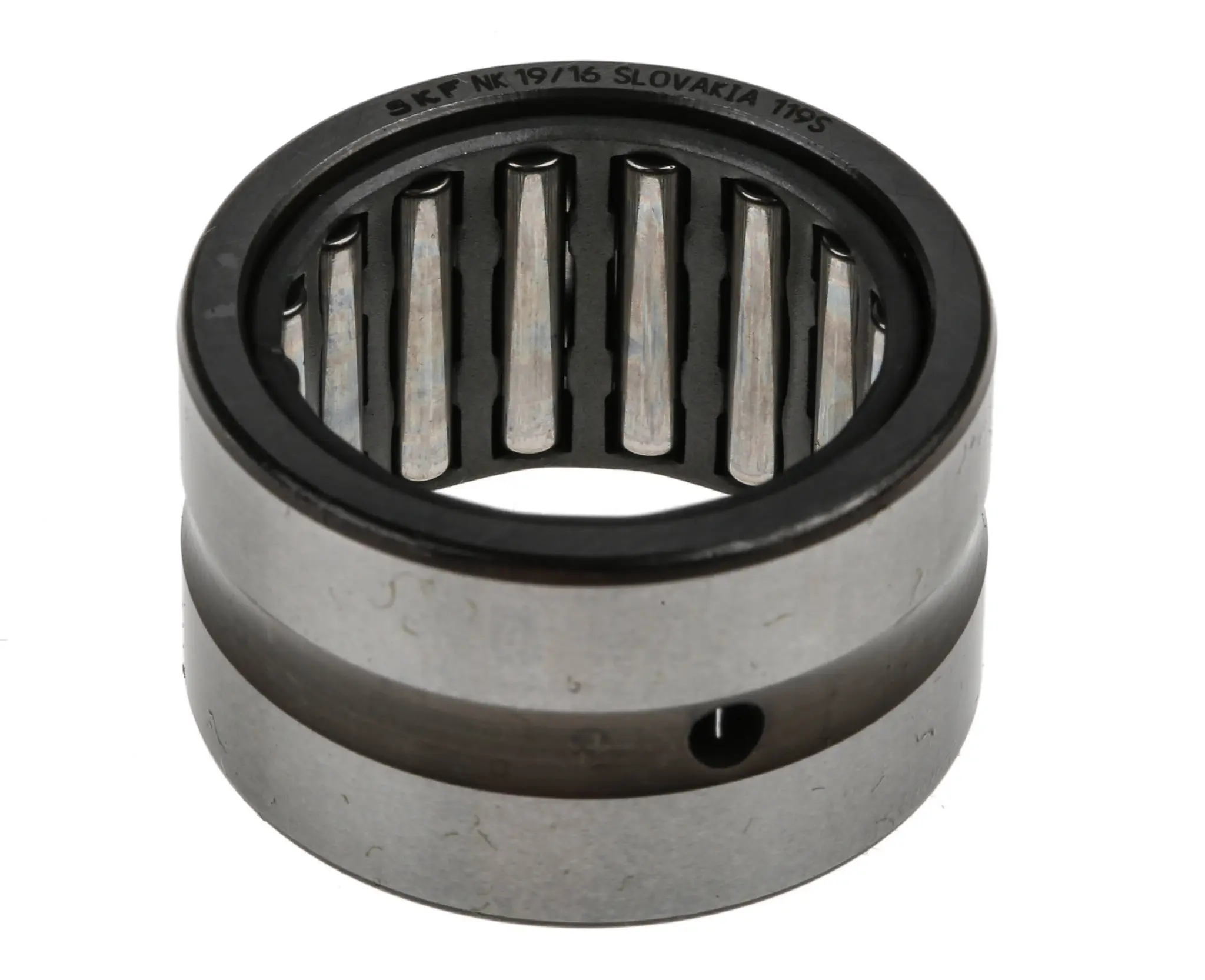 Produktfoto 1 von SKF Rollenlager 1-reihig Nadel Stahl 13.4 kN NK / Außen-Ø 27 mm Außen-ø  19 kN 24000rpm, Innen-Ø 19 mm, Breite 16 mm