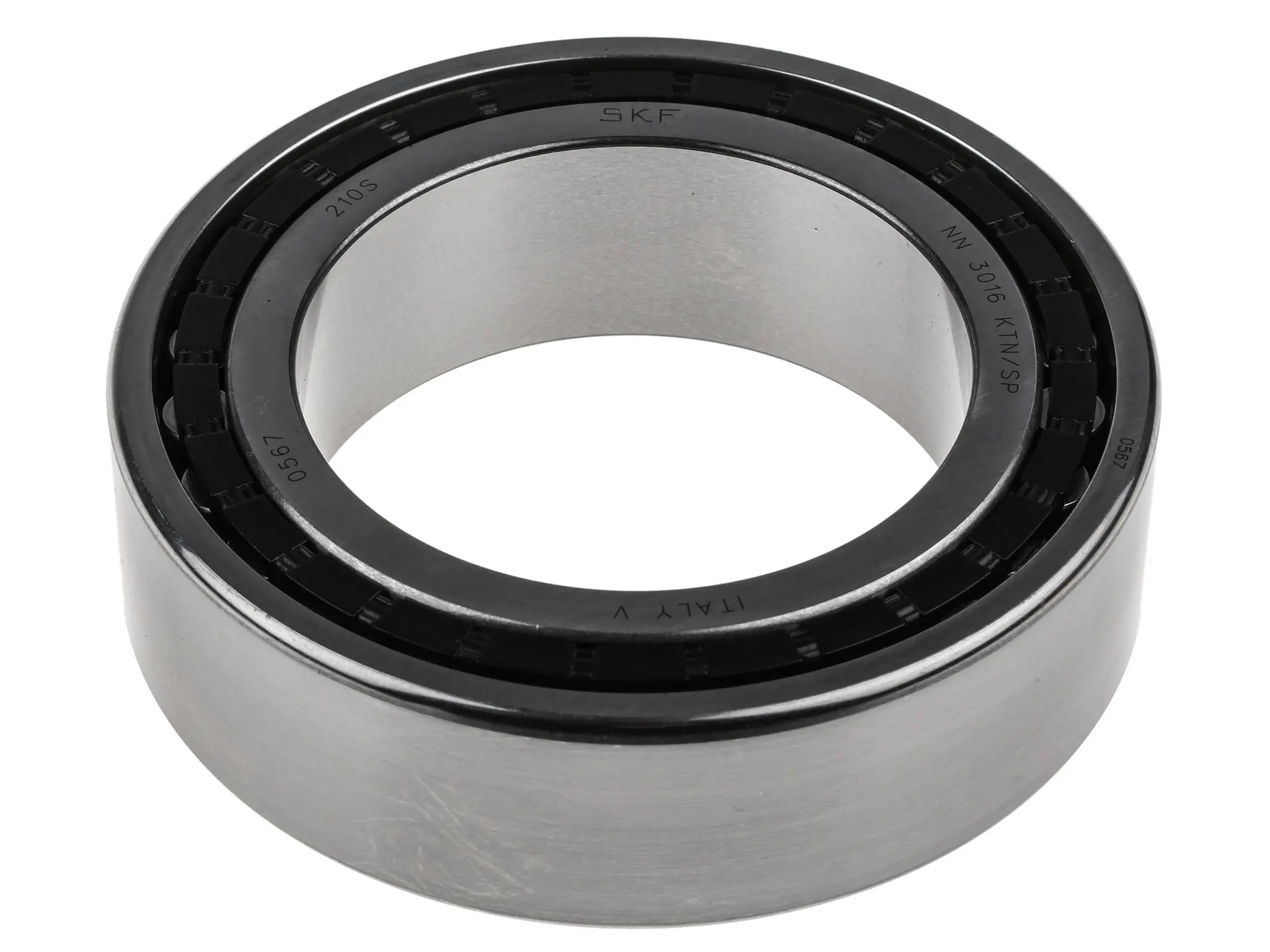 Produktfoto 1 von SKF Rollenlager Konisch 1:12 2-reihig Stahl 119 kN C1 7000rpm NN 30 / Außen-Ø 125 mm Außen-ø  186 kN 8000rpm, Innen-Ø 80