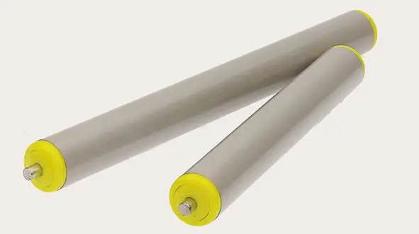 Produktfoto 1 von Interroll Vezinkte Stahl, Rund Transportrolle Ø 50 mm x 300 mm, Innengewinde Spindel 12 mm, Stahl 310 mm