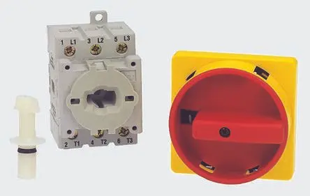 Produktfoto 1 von Allen Bradley 194E Trennschalter 6-polig Panel 32A 15 kW Grau, Schwarz, Gelb, Rot IP66 3-phasig