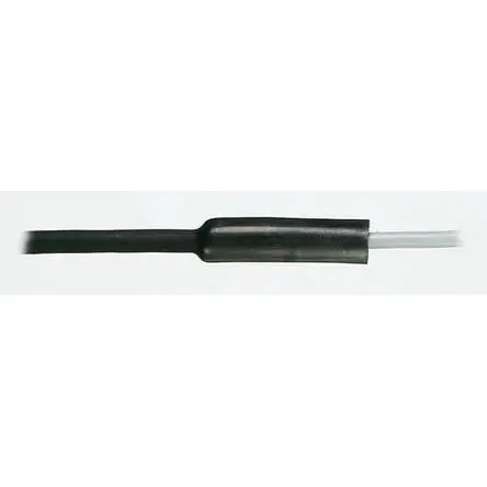 Produktfoto 1 von TE Connectivity XFFR Wärmeschrumpfschlauch, Polyolefin Schwarz, Ø 19 mm Schrumpfrate 3:1, Länge 1.2m