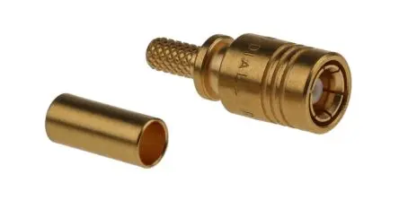 Produktfoto 1 von Radiall SMB Stecker Koaxialsteckverbinder SMB-Steckverbinder, Kabel, für RG-316, RG188, RG187, RG179-Kabel, 50 Ω