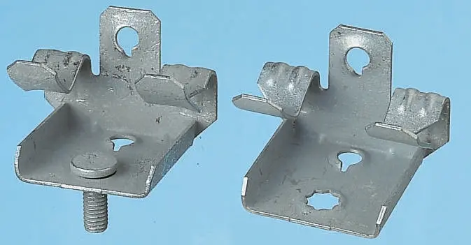 Produktfoto 1 von RS PRO Stahl Kantenklemme, Halteclip 20 mm