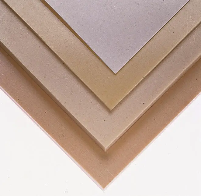 Produktfoto 1 von Tufnol Baumwollgewebe, Epoxidharz-Laminatplatte Synthetisches harzgebundenes Gewebe Kunststoffplatte, Beige, 4 mm x 285