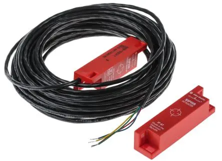 Produktfoto 1 von Guardmaster 440N Magnetisch 10m Kabel Berührungsloser Sicherheitsschalter 300V dc aus ABS, Schließer (NO), Öffner / 1,