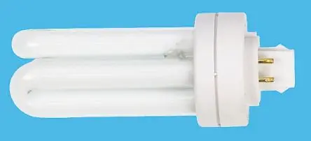 Produktfoto 1 von Philips Lighting PL-T 6-Rohr-Technik Energiesparlampe, Kaltweiß L. 134 mm, Sockel GX24d-3 840 4000 k 82 % Ø 41 mm Ø 41