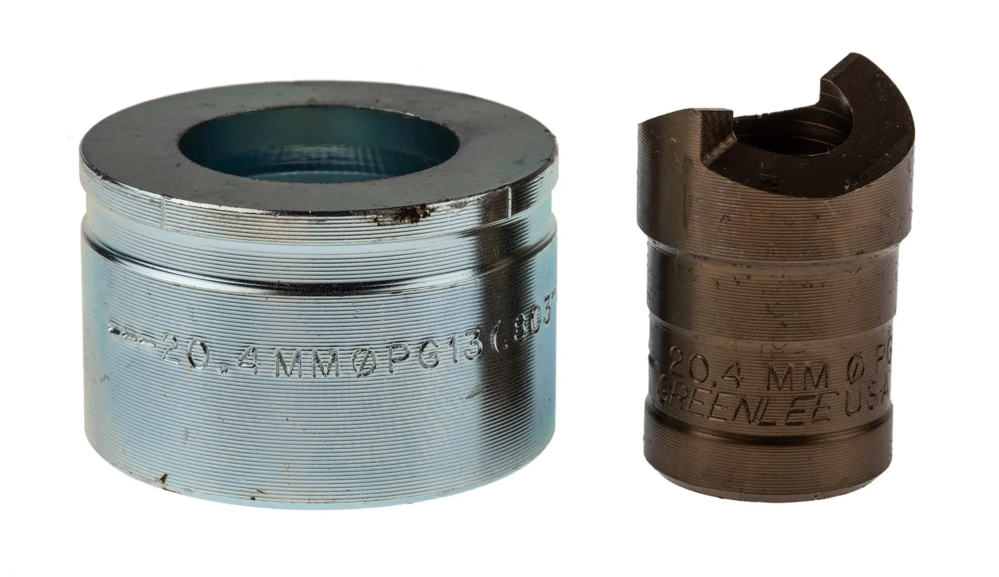 Produktfoto 1 von Greenlee Stempel- und Matrizensatz Greenlee Stanz- und Matrizenwerkzeug, 3.5 mm, Fibreglass and Plastic, Mild Steel: 3.5