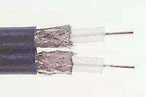 Produktfoto 1 von RS PRO Geschirmt SDI-Koaxialkabel, 75 Ω 23 AWG, 100 m, Schwarz