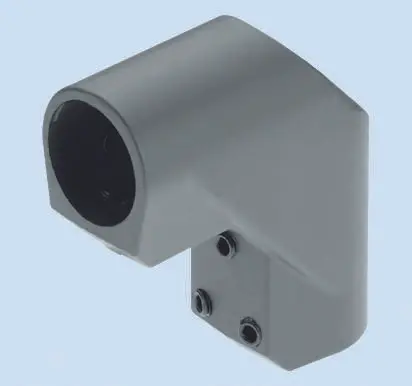 Produktfoto 1 von Rose+Krieger Verbindungskomponente, 90°-Steckverbinder, Steckverbinderhalterung und Gelenk für 48 mm 48 mm passend für