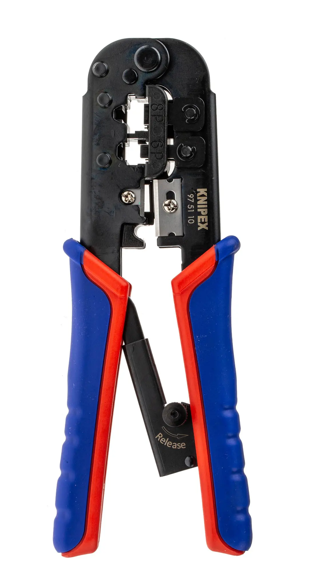 Produktfoto 1 von Knipex Crimp-Werkzeug für Fiches Western, 190 mm