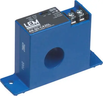 Produktfoto 1 von LEM AKR-C420L Stromwandler 200 A, Panel, 150 V ac, 24V dc, 19 mm