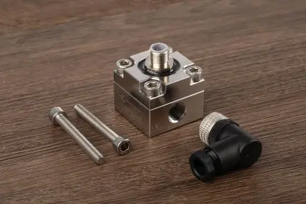 Produktfoto 1 von RS PRO 80 °C Durchflussmesser 0.01l/min 4l/min BSP 1/4 Zoll