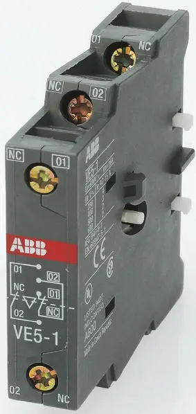 Produktfoto 1 von ABB VE5 Verriegelung für Schütze Mechanische Verriegelung für Serie A9 bis A40
