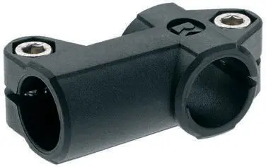 Produktfoto 1 von Rose+Krieger RK Light Tubular System Verbindungskomponente, Winkelklemme, Vierkantrohr, Rundrohr, M8 30 mm passend für