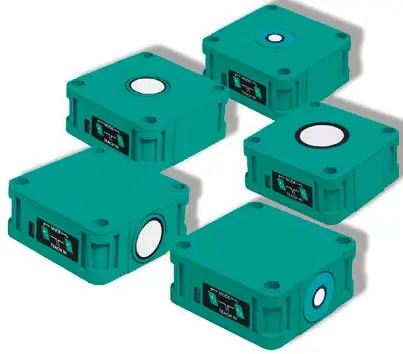 Pepperl + Fuchs Näherungssensor Ultraschall, Kubisch 500 mm PNP x2 10 → 30 Vdc / 200 mA NO/NC, IP54
