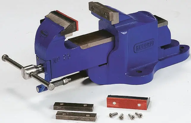 Produktfoto 1 von Record Tischschraubstock 85 mm, Spannnweite 165 mm x Breite 110 mm, 28 kg