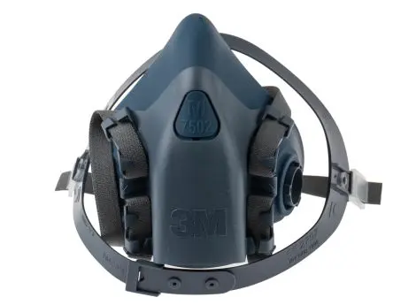 Produktfoto 1 von 3M 7500 Atemmaske M, Atmenschutz-Halbmaske, Grau, Blau