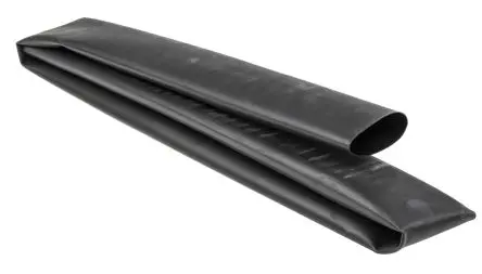 Produktfoto 1 von RS PRO Wärmeschrumpfschlauch, Polyolefin Schwarz, Ø 40 mm Schrumpfrate 3:1, Länge 1.2m